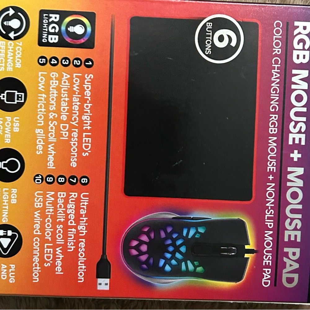RGB Gaming Keyboard with Precision Keys - Picture 4 of 4
